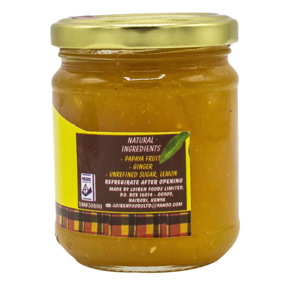 Low Sugar Papaya & Ginger Jam thumbnail 2